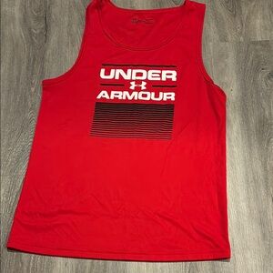 Under Armour Men's Red Tank Top